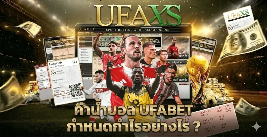ค่าน้ำบอล UFABET กำหนดกำไรอย่างไร