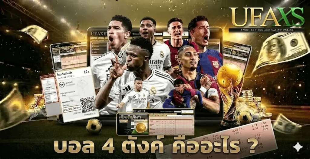 บอล 4 ตังค์ คืออะไร ตังค์บอล UFABET คืออะไร