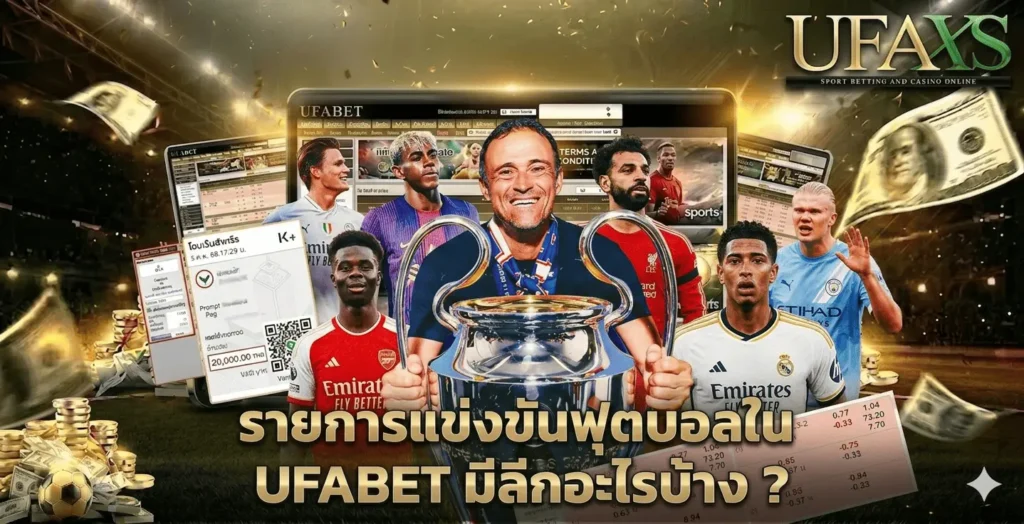 รายการแข่งขันฟุตบอลใน UFABET มีลีกอะไรบ้าง